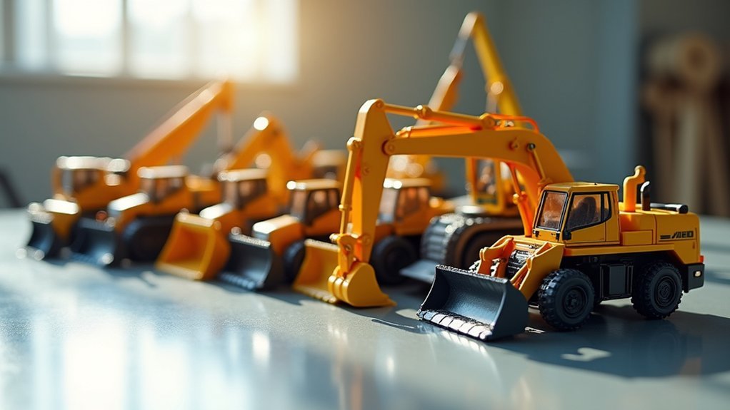 scale construction equipment models