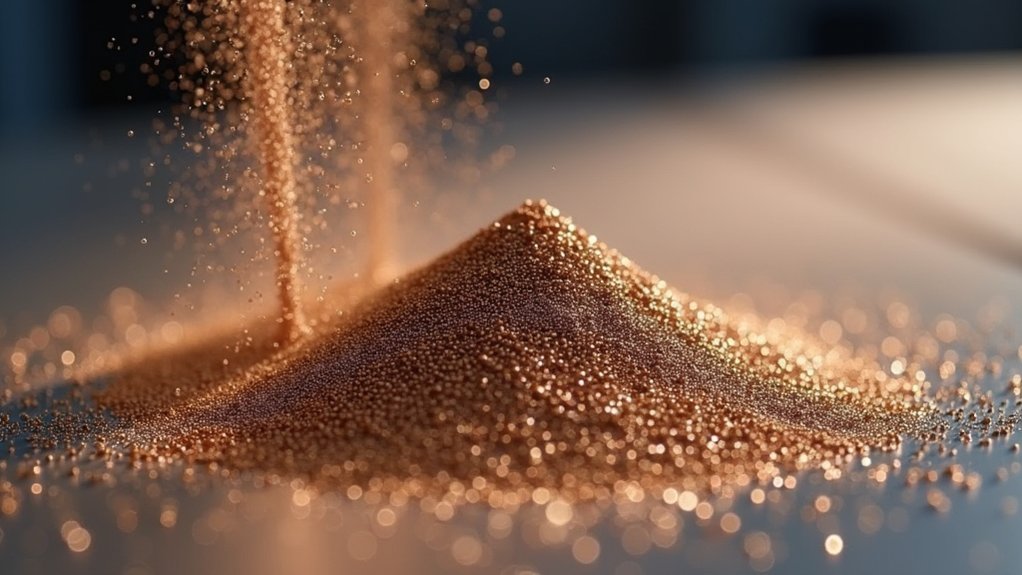 spherical powders enhance flowability