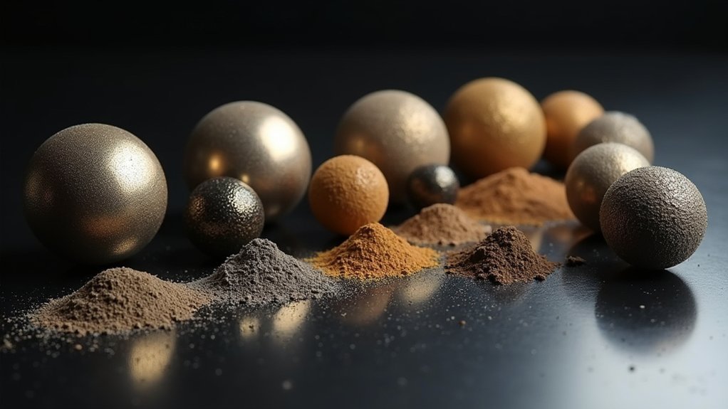 sphericity standards for metal powders