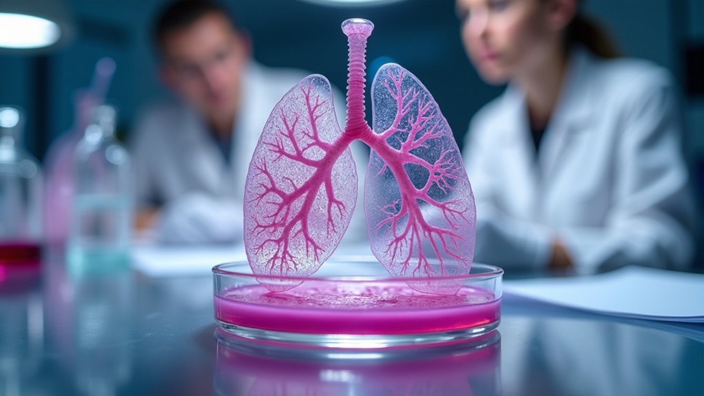 successful lung tissue bioprinting