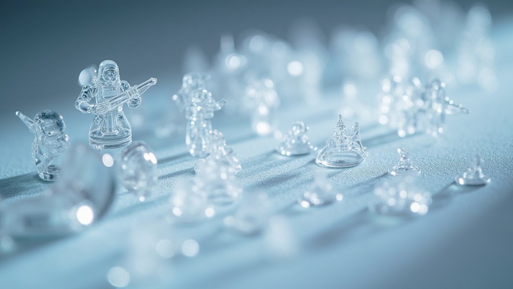What Filaments Create Clear Gaming Miniature Parts?