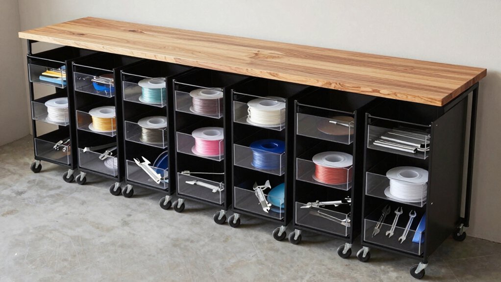 10 Best Rolling Tool Carts for Organizing 3D Printing Supplies in 2026